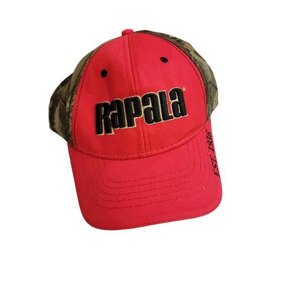 Rapala Red Cap "Holds the World Record for World Records" 100% Cotton One Size - Picture 3 of 8